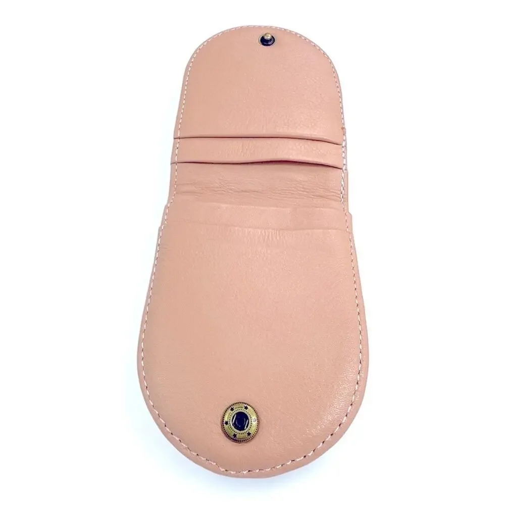 Wanderers Travel Co Leather Ibiza Card Wallet in Blush